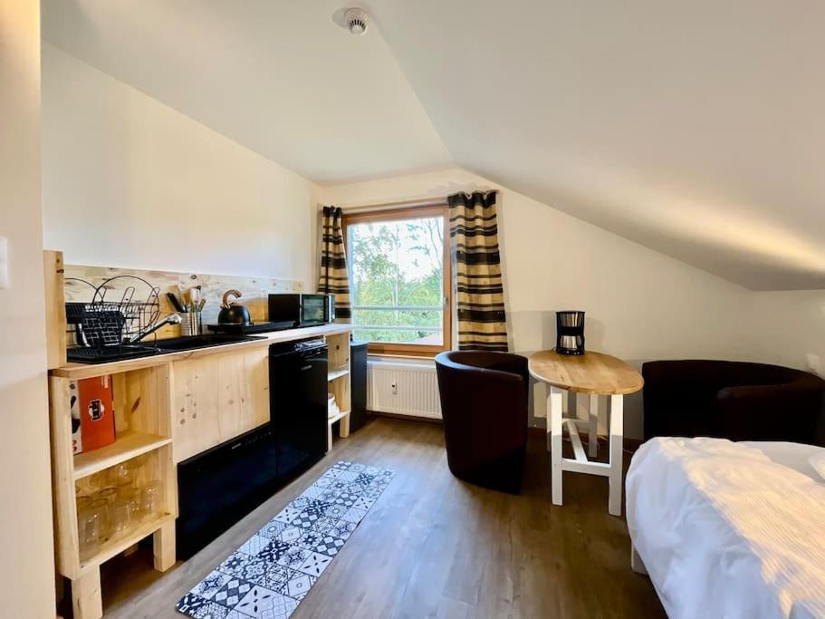 Le Petit Loup, Appartement Neuf Avec Jardin Gerbépal Esterno foto
