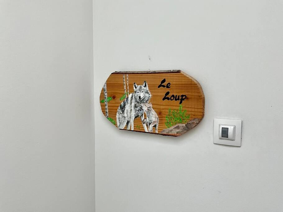Le Petit Loup, Appartement Neuf Avec Jardin Gerbépal Esterno foto
